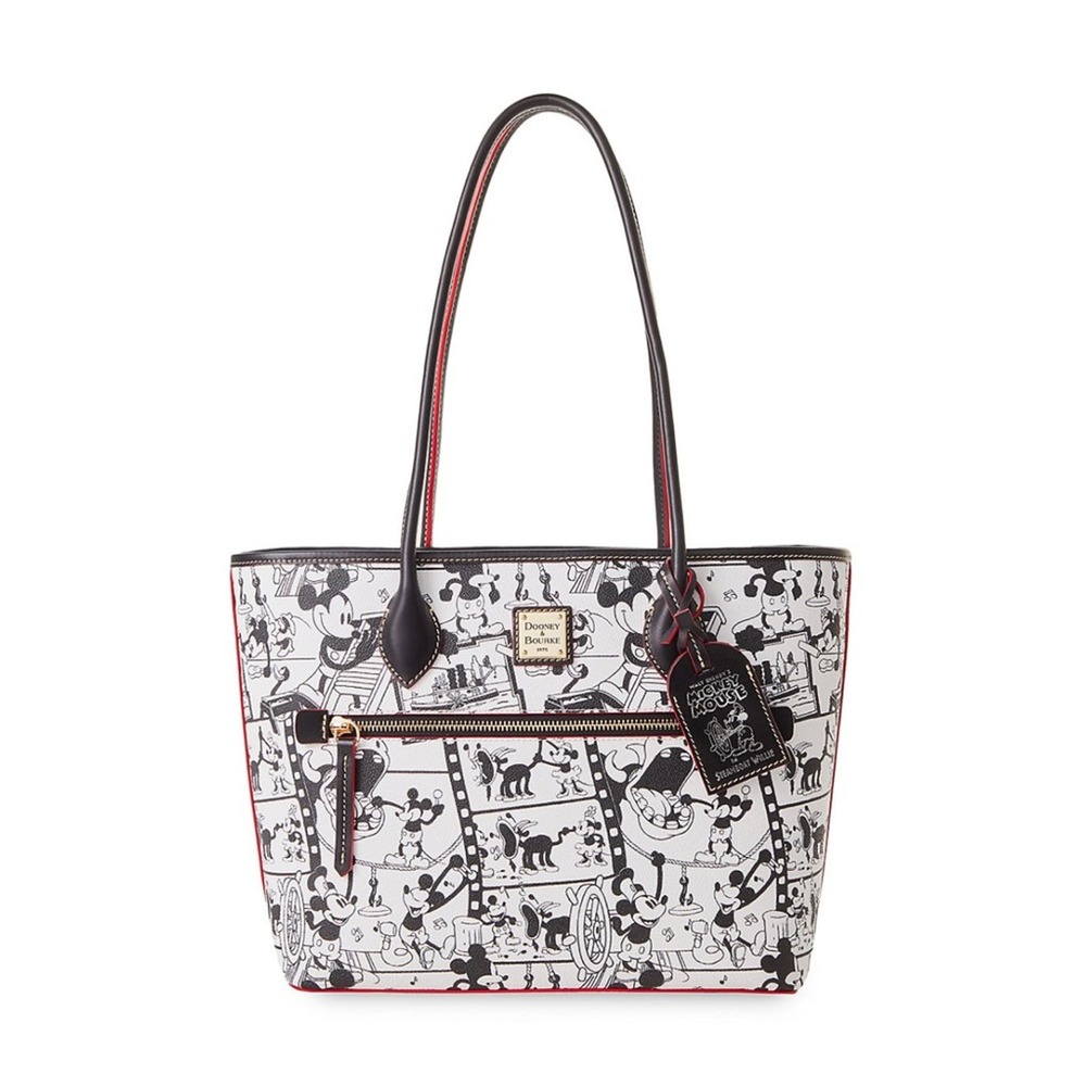 Mickey Mouse in Steamboat Willie Dooney & Bourke Tote Bag